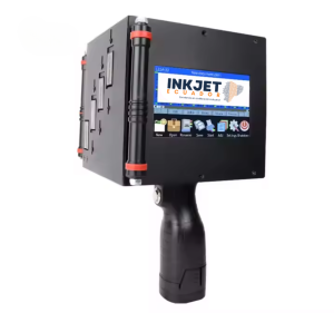 IE-400: Codificadora manual portátil con prestaciones similares a la IE-200, pero con la ventaja de operar con múltiples cartuchos simultáneos. Permite ampliar la altura de impresión según la configuración, alcanzando hasta 50,8 mm con 4 cartuchos, ideal para cajas, sacos y superficies de gran formato.